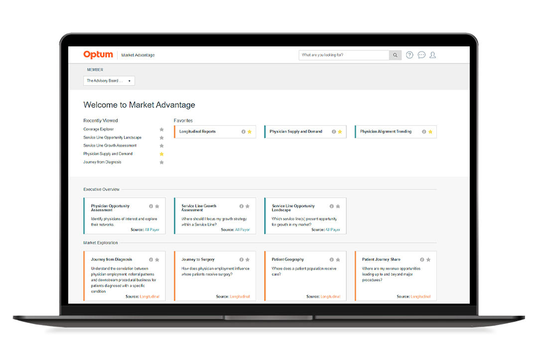 Laptop image with a screenshot of the OMA user interface inside.