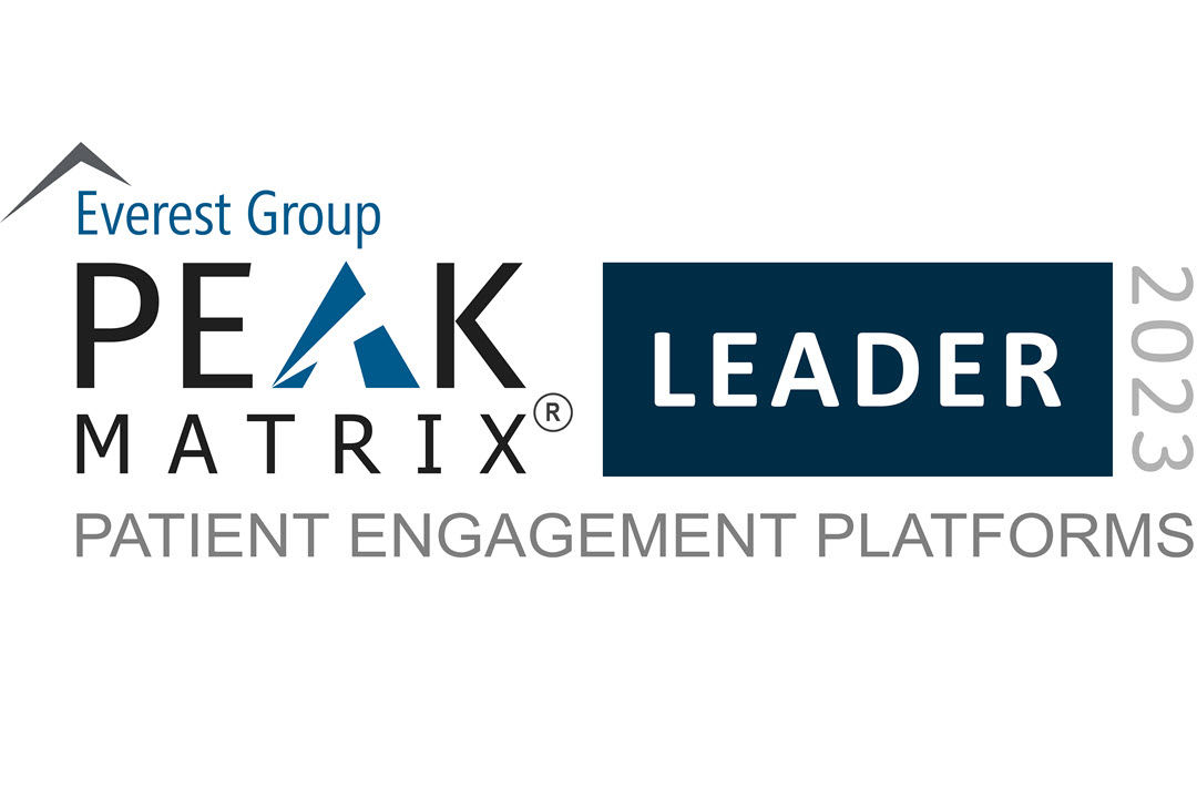 Everest Group Peak Matrix Leader 2023 Patient Engagement Platforms