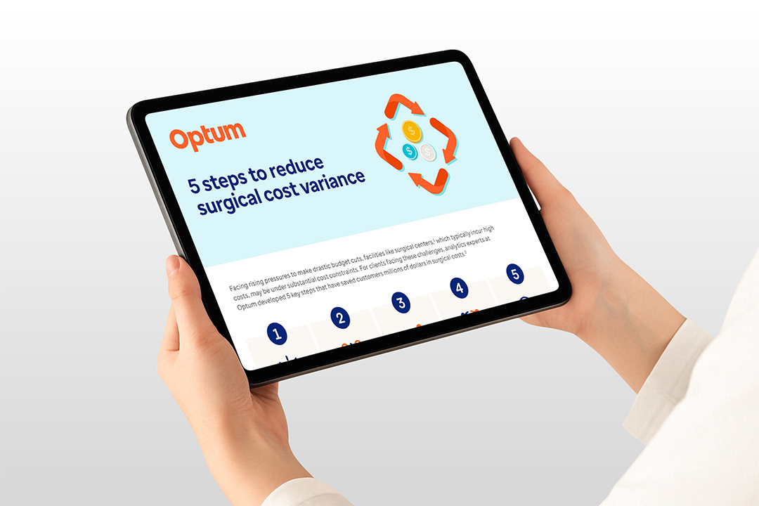 Infographic: 5 Steps to Reduce Surgical Cost Variance 