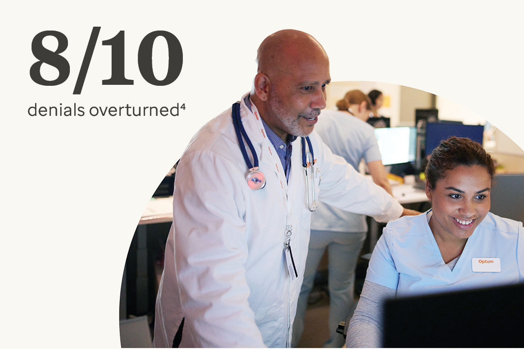 8 out of 10 denials are overturned