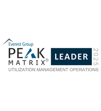 Everest Group 2025 Utilization Management Operations Leader PEAK Matrix Assessment logo 