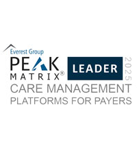 Everest Group 2025 Care Management Platforms for Payers Leader PEAK Matrix logo