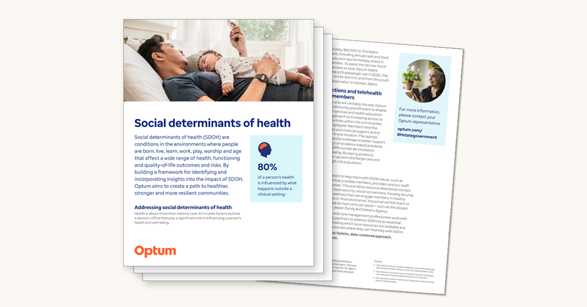 Addressing Social Determinants of Health