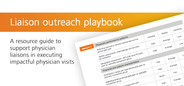 The Physician Liaison Outreach Playbook