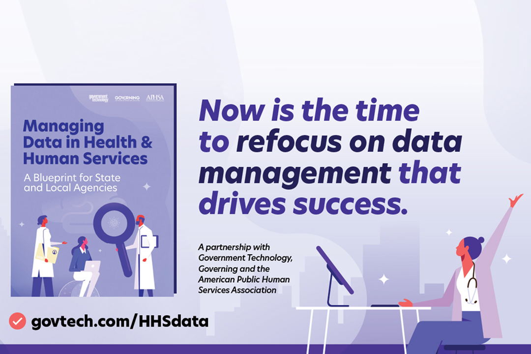 A picture of the ‘Managing Data in Health & Human Services’ guide 